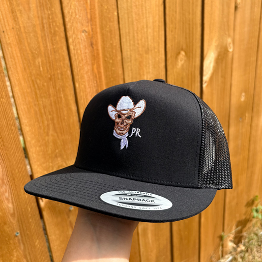 GHOST COWBOY- ALL BLACK CAP